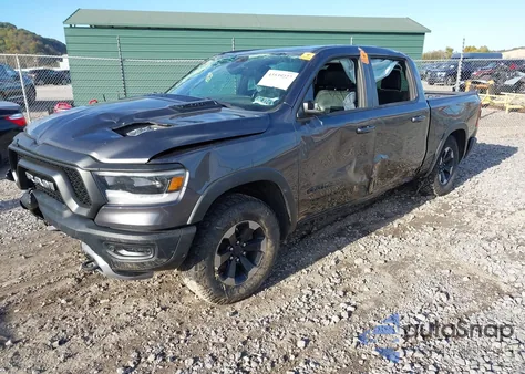 2019 Ram 1500 Rebel 4X4 5'7 Box из США, поврежденный, VIN 1C6SRFLT7KN915187